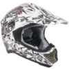Duchinni D200 Moto-X Helmet (White)