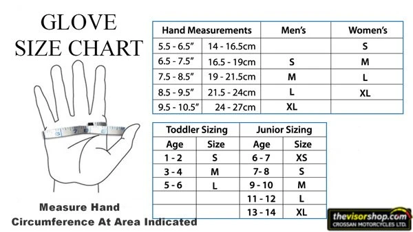 Held Hardtack Motocross Gloves (Black/Orange) - Image 2