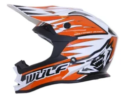 Wulfsport Advance Moto-X Helmet (Orange)