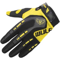 Wulfsport Attack Cub Motocross Gloves (Yellow)