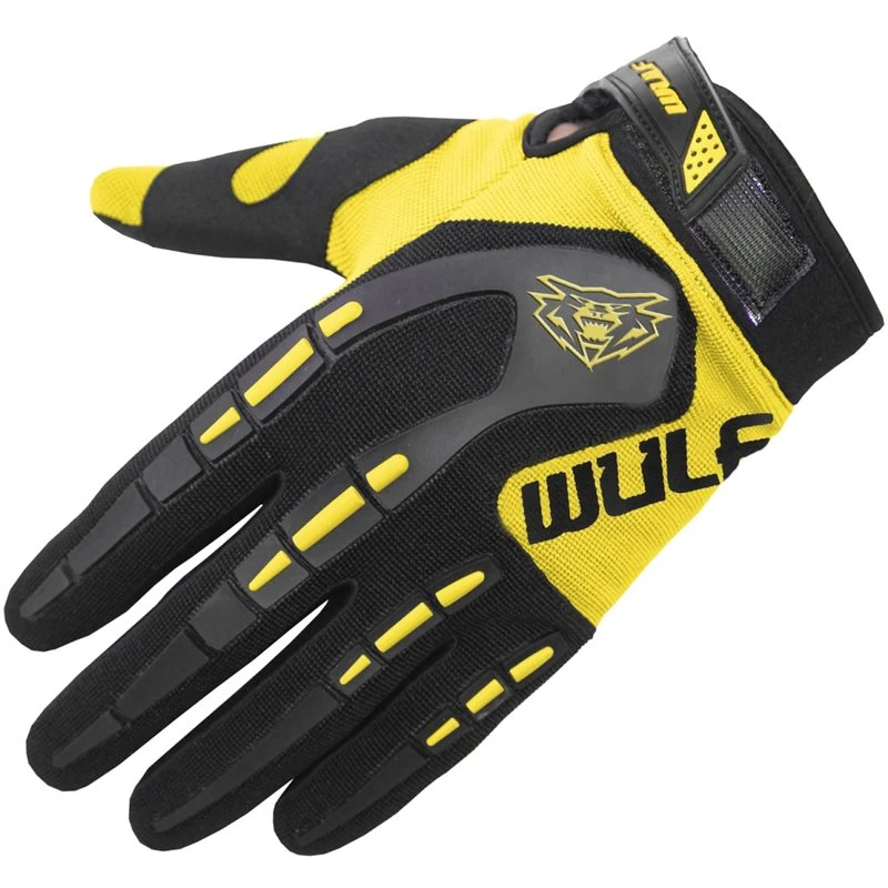 Wulfsport Attack Cub Motocross Gloves (Yellow)