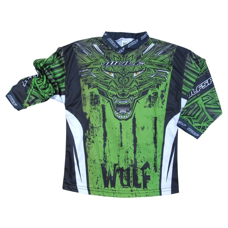 Wulfsport Aztec Cub Race Shirts (Green)
