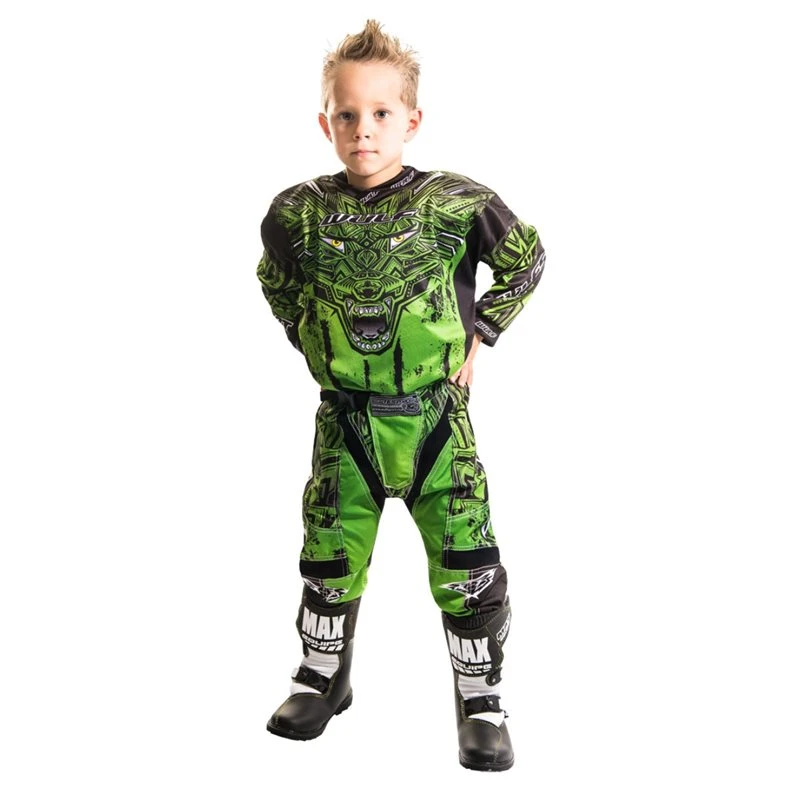 Wulfsport Aztec Cub Race Pants (Green) - Image 2