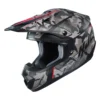 HJC CS-MX II Sapir Red Moto-X Helmet (Grey|Red)