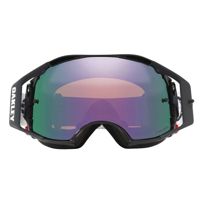 Oakley MX Goggles Airbrake Jet Black Speed (Prizm Jade Irdium Lens) - Image 2