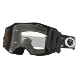 Oakley MX Goggles Airbrake Jet Black Speed Race Ready Roll Off (Clear Lens)