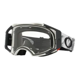 Oakley MX Goggles Airbrake Matte White Speed (Clear Lens)