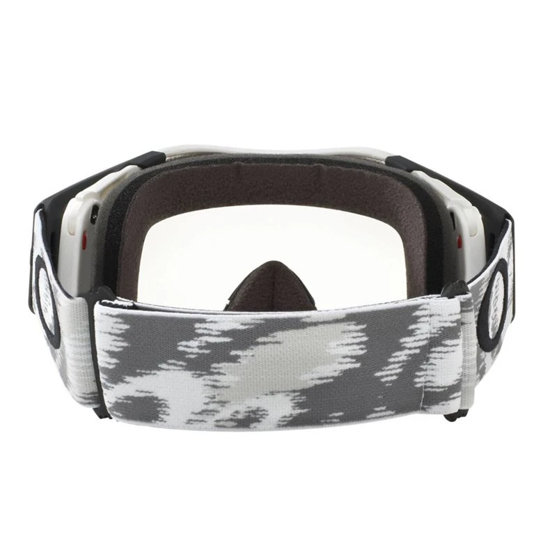 Oakley MX Goggles Airbrake Matte White Speed (Clear Lens) - Image 4