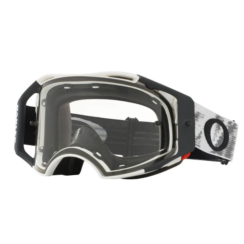 Oakley MX Goggles Airbrake Matte White Speed (Clear Lens)