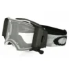 Oakley MX Goggles Airbrake Matte White Speed Race Ready Roll Off (Clear Lens)