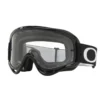 Oakley MX Kids Goggles XS O Frame Jet Black (Clear Lens)