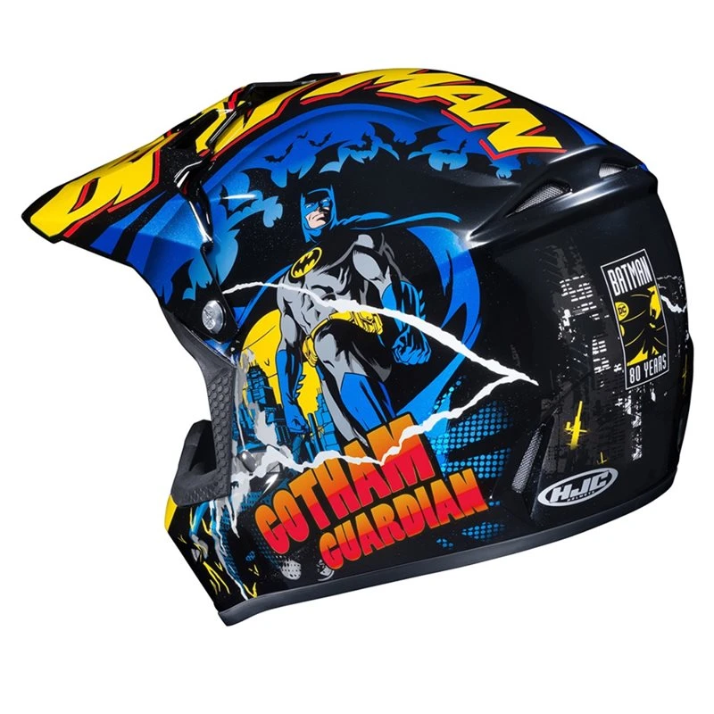 HJC CL-XY II Batman Moto-X Helmet - Image 2