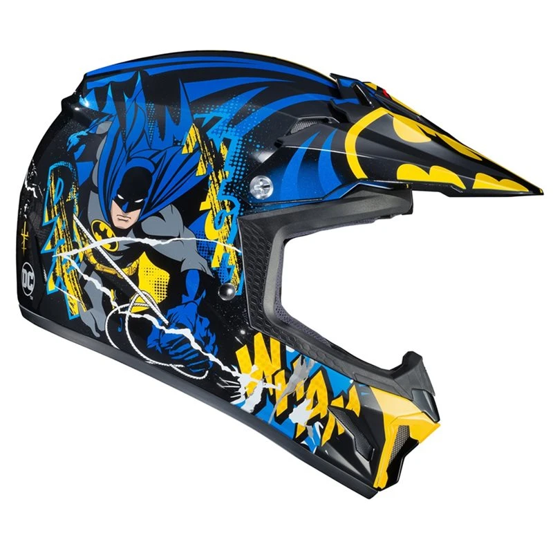 HJC CL-XY II Batman Moto-X Helmet - Image 3