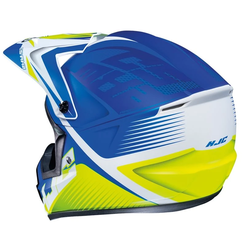 HJC CS-MX II Ellusion Moto-X Helmet (Blue) - Image 2