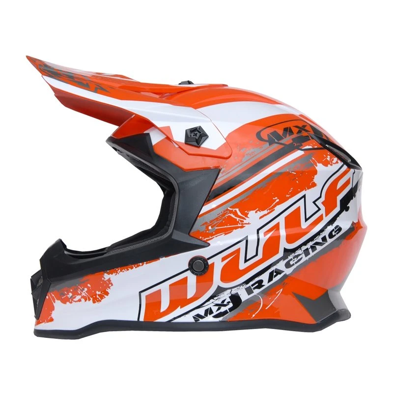 Wulfsport Off Road Pro Kids Moto-X Helmet (Orange)