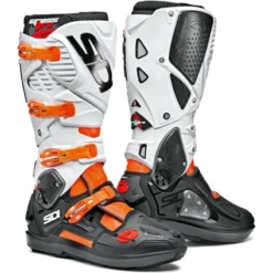 Sidi Crossfire 3 SRS Motocross Boots (Orange|Black|White)