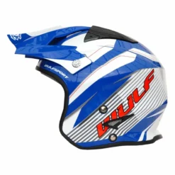 Wulfsport Impact Trials Helmet (Blue)