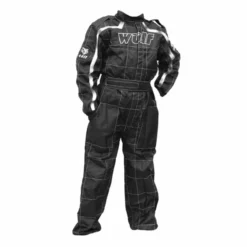 Wulfsport One Piece Kids Racing Suit (Black)