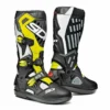 Sidi Atojo SRS Motocross Boots (White/Black/Yellow)