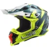 LS2 MX700 Subverter Evo Astro Off Road Helmet (Cobalt/Hi-Vis Yellow)