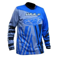 Wulfsport Ventuno Race Shirt (Blue/Grey)