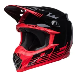 Bell Moto-9 Mips Helmet (Louver Black/Red)