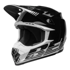 Bell Moto-9 Mips Helmet (Louver Black/White)