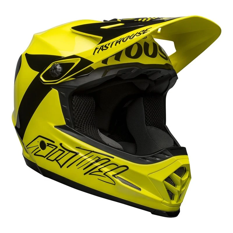 Bell Moto-9 Youth Mips Helmet (Fasthouse Newhall Hi-Viz Black) - Image 2