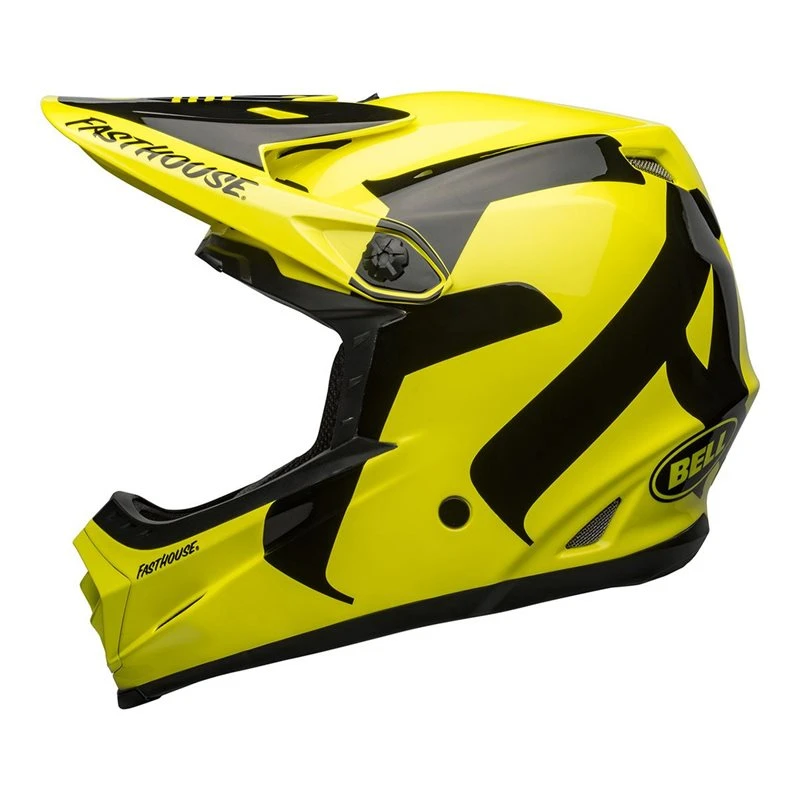 Bell Moto-9 Youth Mips Helmet (Fasthouse Newhall Hi-Viz Black) - Image 3
