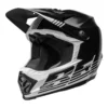 Bell Moto-9 Youth Mips Helmet (Louver Black/White)
