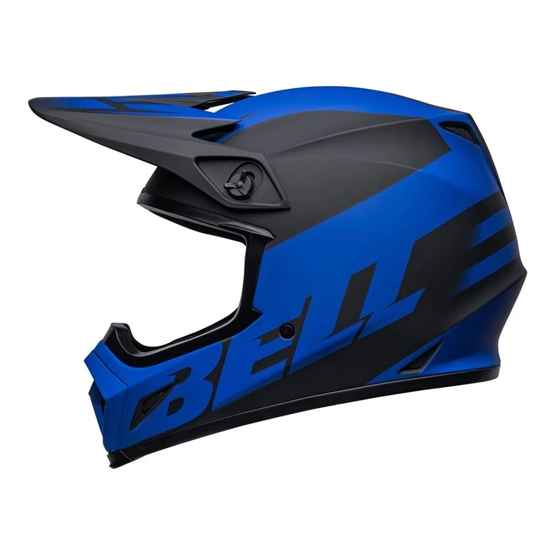 Bell MX-9 Mips Helmet (Disrupt Matt Black/Blue) - Image 3