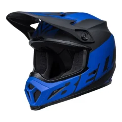 Bell MX-9 Mips Helmet (Disrupt Matt Black/Blue)
