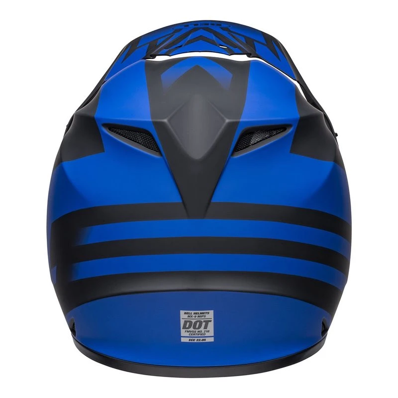 Bell MX-9 Mips Helmet (Disrupt Matt Black/Blue) - Image 8