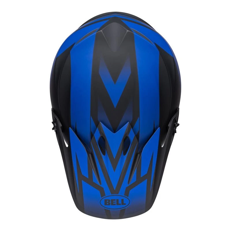 Bell MX-9 Mips Helmet (Disrupt Matt Black/Blue) - Image 9