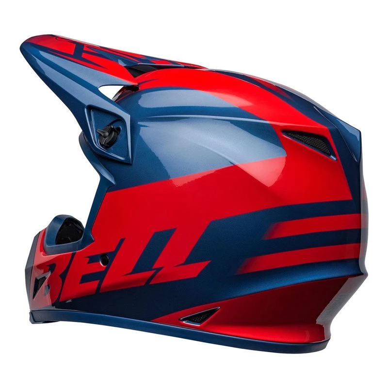 Bell MX-9 Mips Helmet (Disrupt True Blue/Red) - Image 5