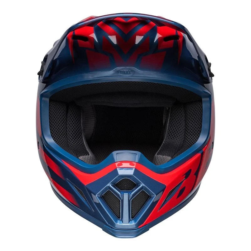 Bell MX-9 Mips Helmet (Disrupt True Blue/Red) - Image 8