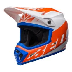 Bell MX-9 Mips Helmet (Disrupt White/Orange)