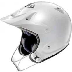 Arai Penta-Pro Trials Helmet (White) (With Rock Guard)