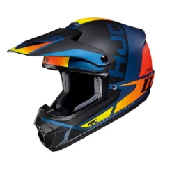 HJC CS-MX II Creed Moto-X Helmet (Blue|Orange)