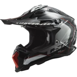 LS2 MX700 Subverter Arched Off Road Helmet (Black|Silver)