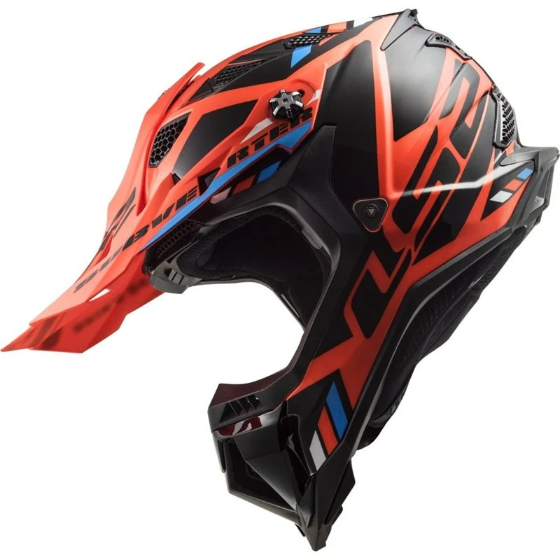 LS2 MX700 Subverter Stomp Off Road Helmet (Fluo Orange|Black) - Image 4