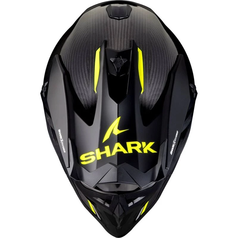 Shark Varial RS Flair Carbon Motocross Helmet (Black/Yellow) - Image 3