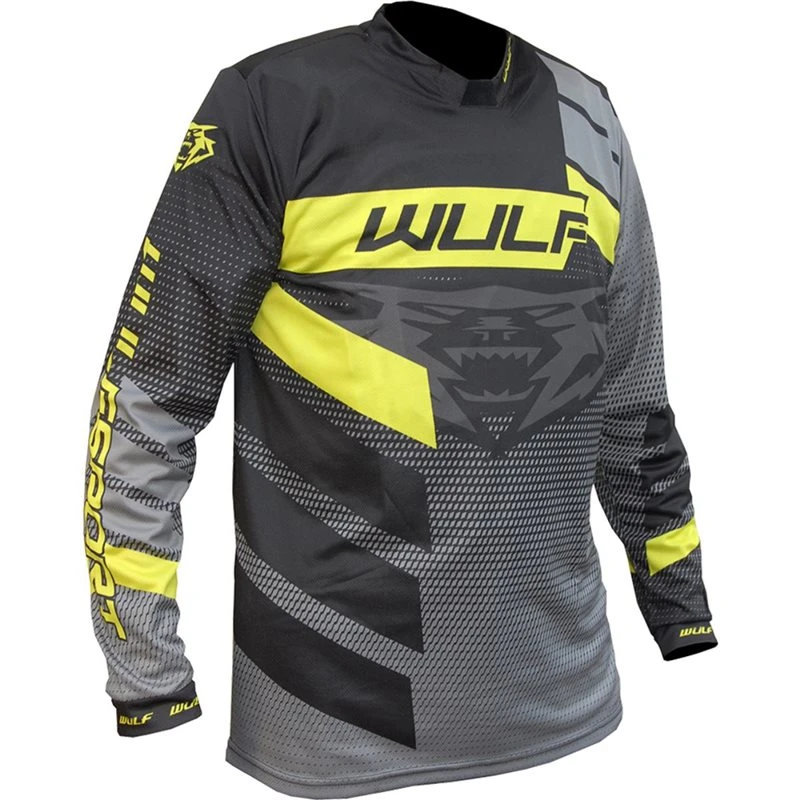 Wulfsport Matrix Cub Race Shirts (Yellow)