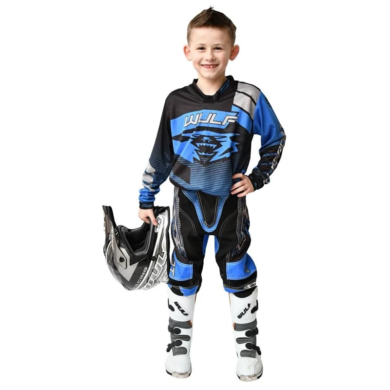 Wulfsport Matrix Cub Race Pants (Blue) - Image 2