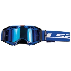 LS2 Aura Pro Motocross Goggles With Iridium Lens (Blue)