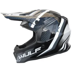 Wulfsport Iconic Kids Moto-X Helmet (Black)