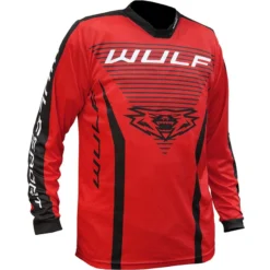 Wulfsport Linear Cub Race Shirts (Red)