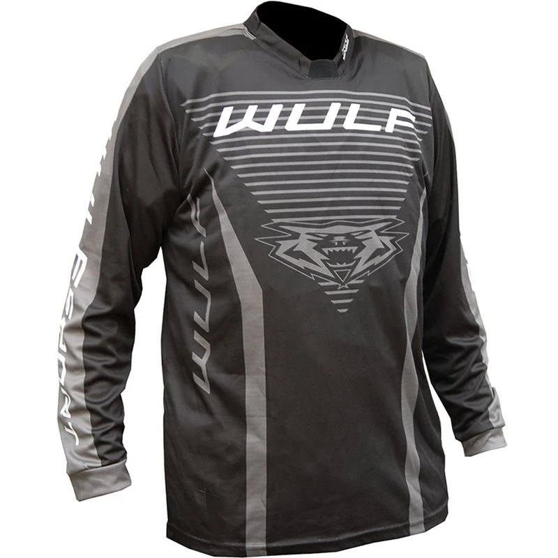 Wulfsport Linear Cub Race Shirts (Black)