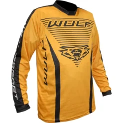 Wulfsport Linear Cub Race Shirts (Yellow)