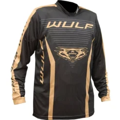 Wulfsport Linear Race Shirt (Gold)